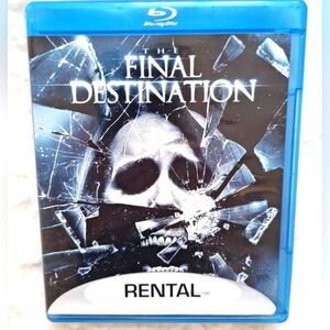 The Final Destination 3D Bluray (Rare Back Cover Art Blu Ray Rental)
